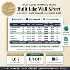 Color-coded portfolio engine built on the Wall Street analyst standard