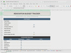 Renovation Budget Spreadsheet | Cost Overrun Tracker, ROI Calculator (Excel Tool)