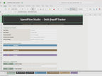 Debt Payoff Tracker | Snowball Avalanche Calculator | Debt Free Planner (Excel Google Sheets)